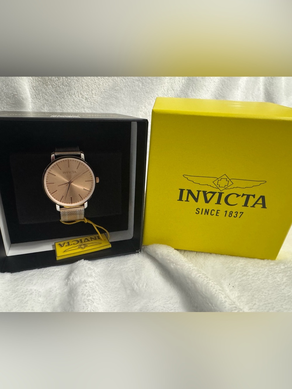 Invicta Angel Starlight Women's Watch - 38mm. Rose Gold/Steel Tone 33937 - Picture 2 of 7